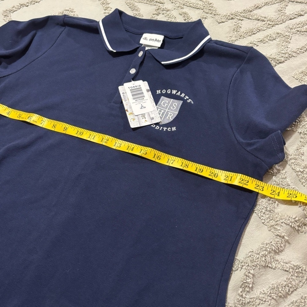 Harry Potter Quidditch Polo Dress size 2X (18/20) - Picture 6 of 11